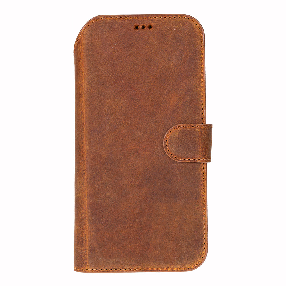 iPhone 17 Pro Max Leather Detachable Wallet Case - Magic Wallet