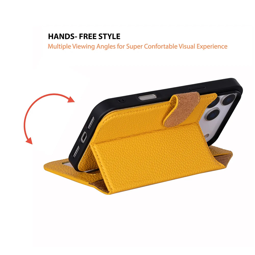 iPhone 18 Pro Max Leather Detachable Wallet Case - Magic
