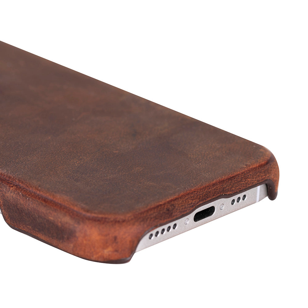 Leather iPhone 17 Pro Case - UJ
