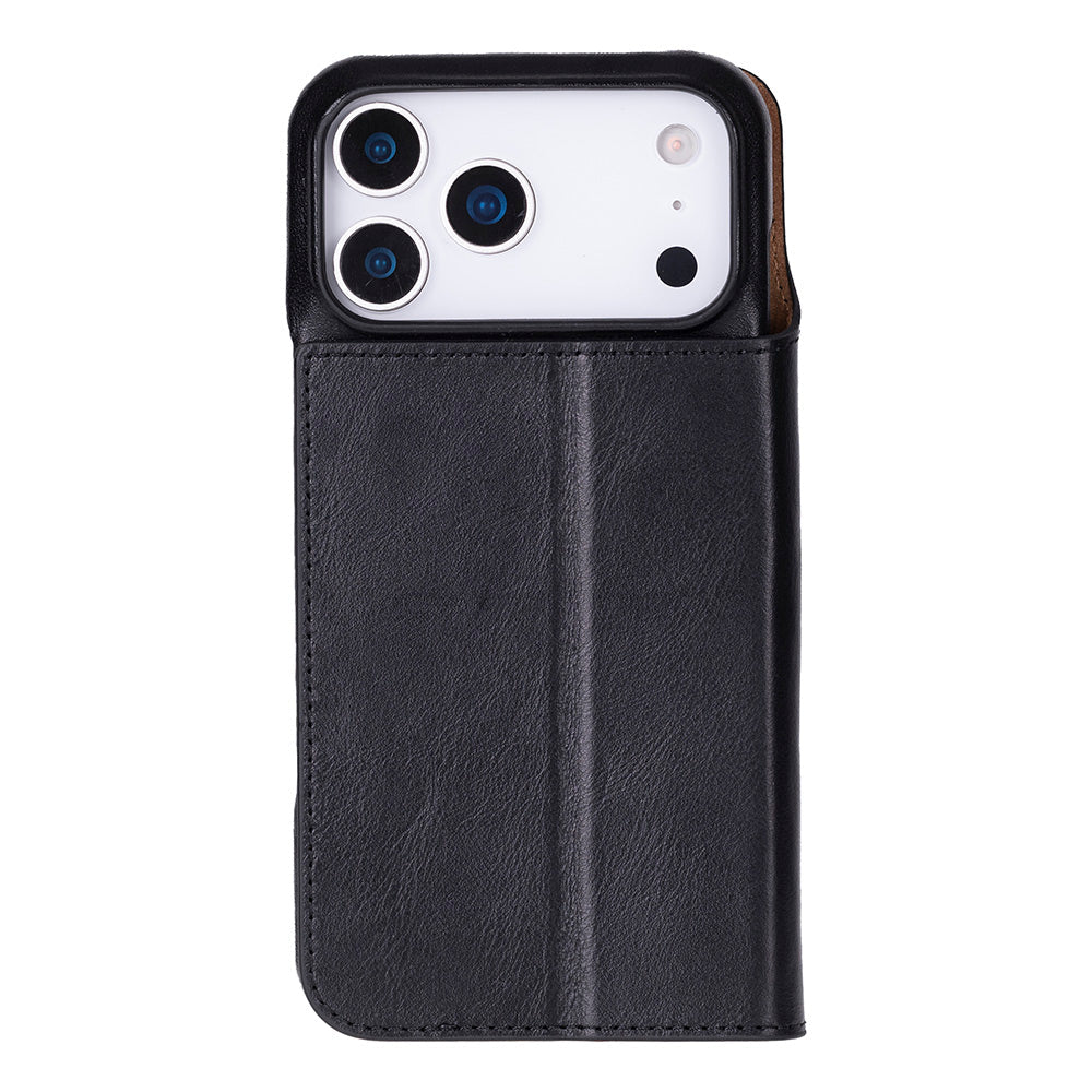 Leather iPhone 17 Pro Folio Case - Sonat