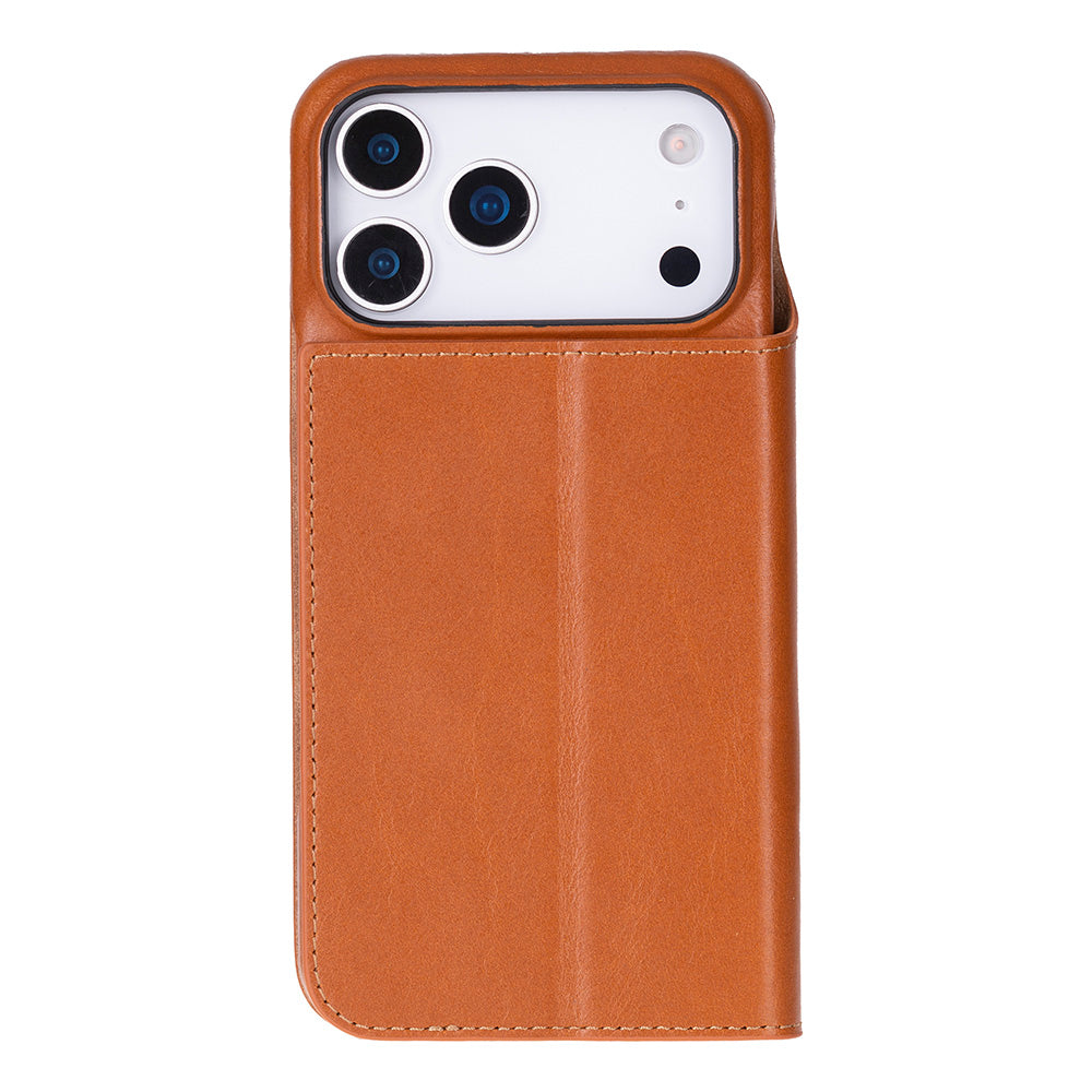 Leather iPhone 17 Pro Max Folio Case - Sonat