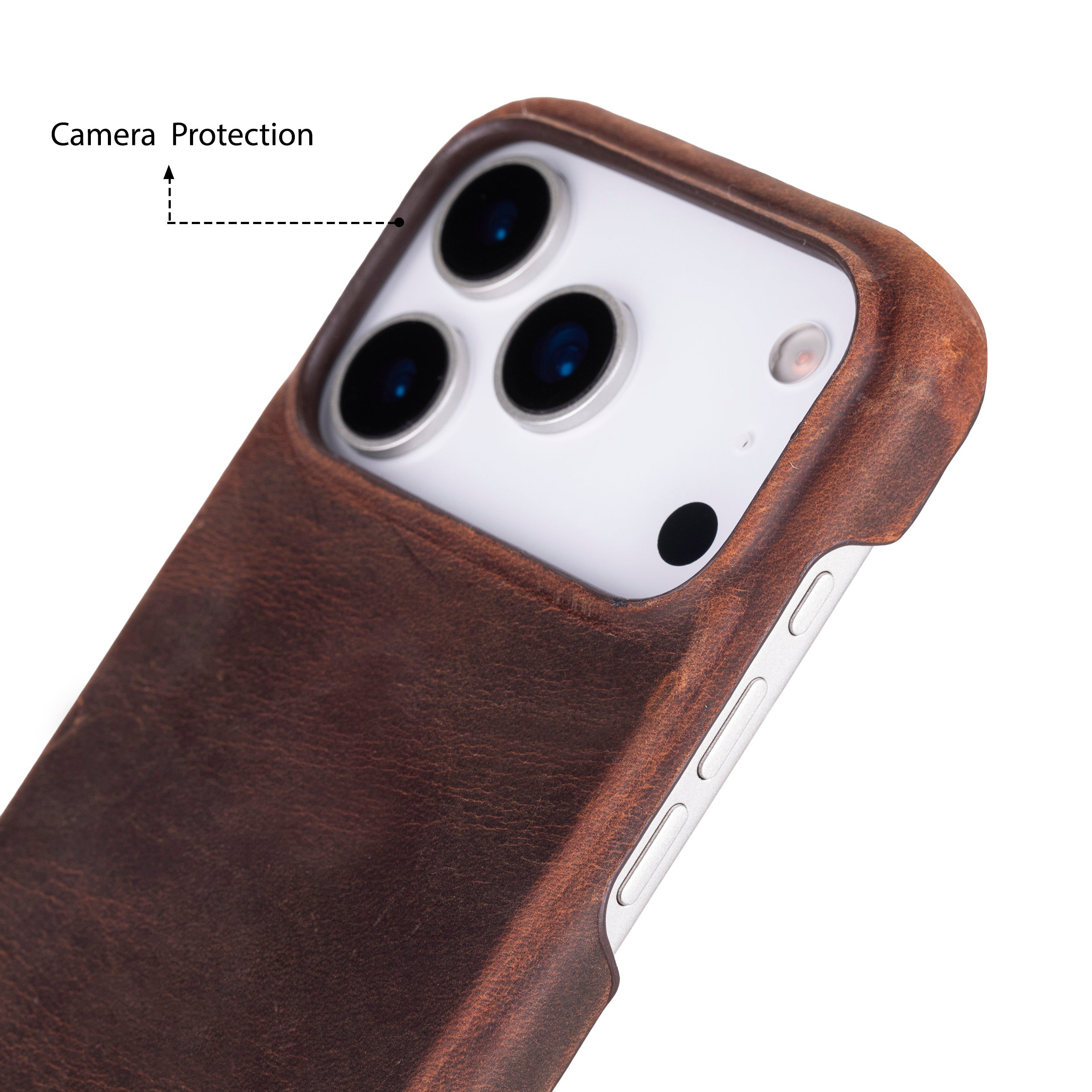 Leather iPhone 17 Pro Case - UJ