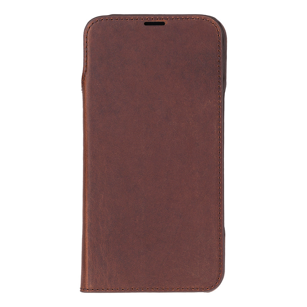 Leather iPhone 17 Pro Folio Case - Sonat
