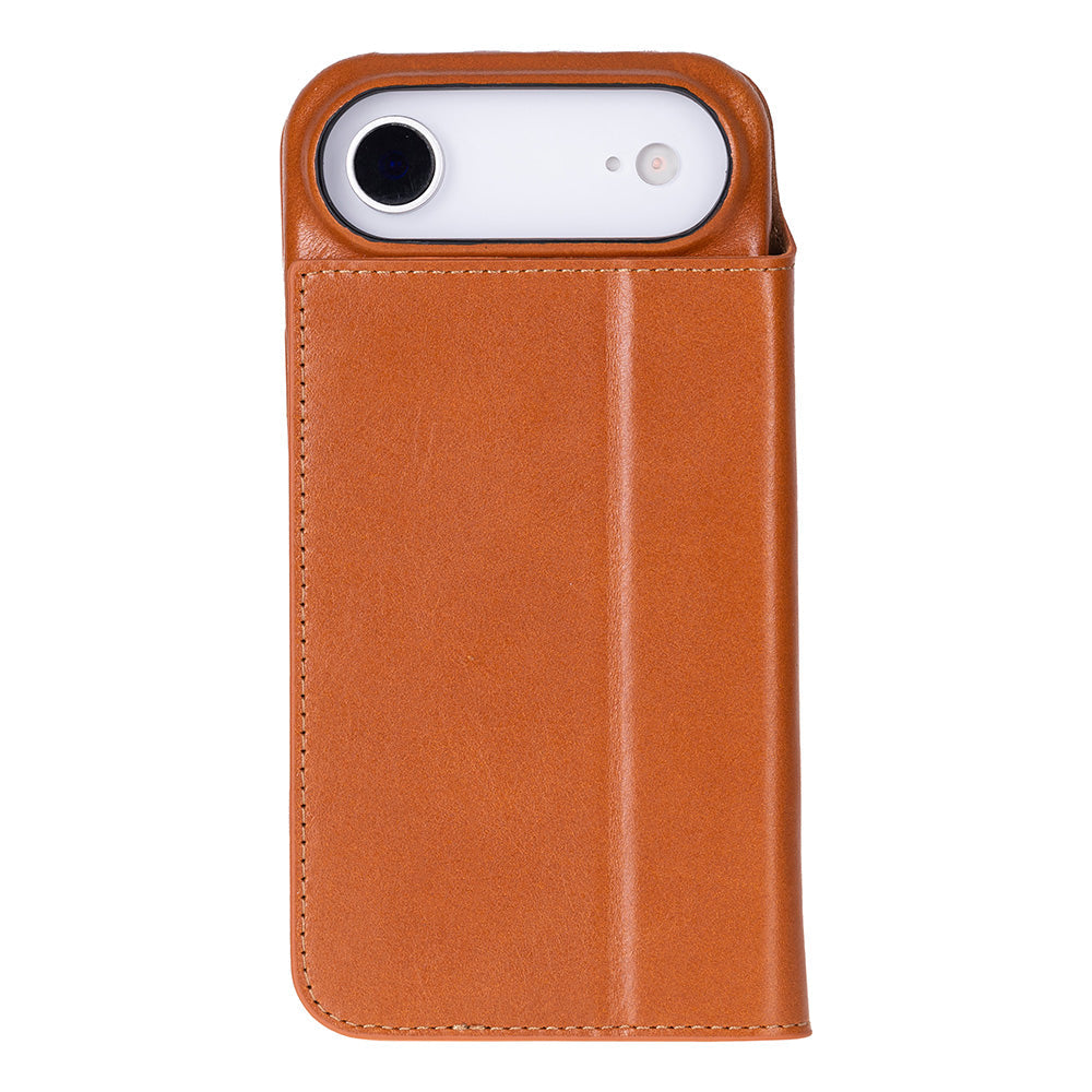 Leather iPhone 17 Air Folio Case - Sonat