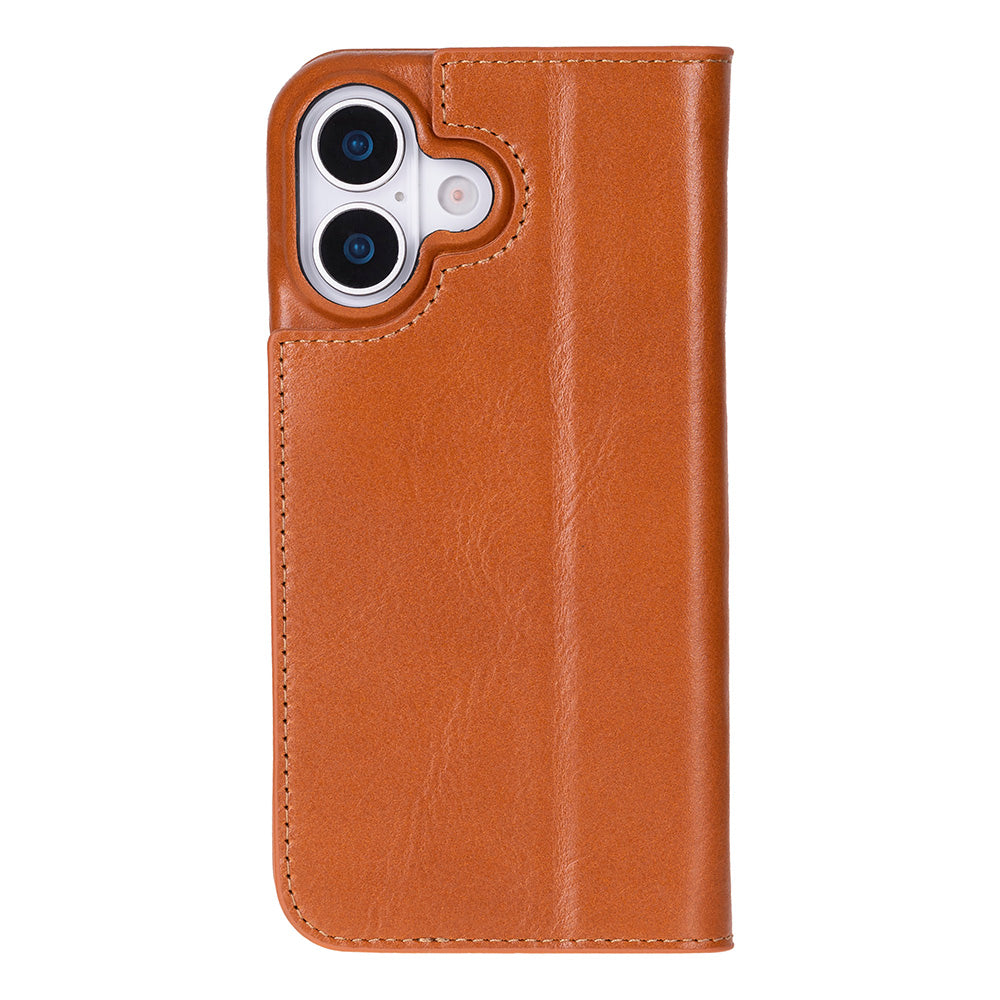 Leather iPhone 17 Folio Case - Sonat