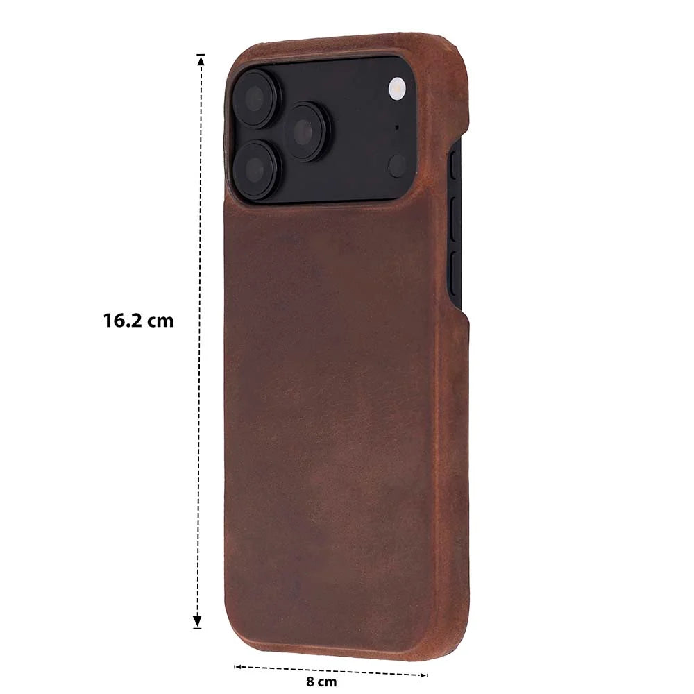 Genuine Leather iPhone 18 Pro Case - UJ