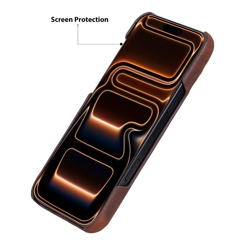 Genuine Leather iPhone 18 Pro Case - UJ
