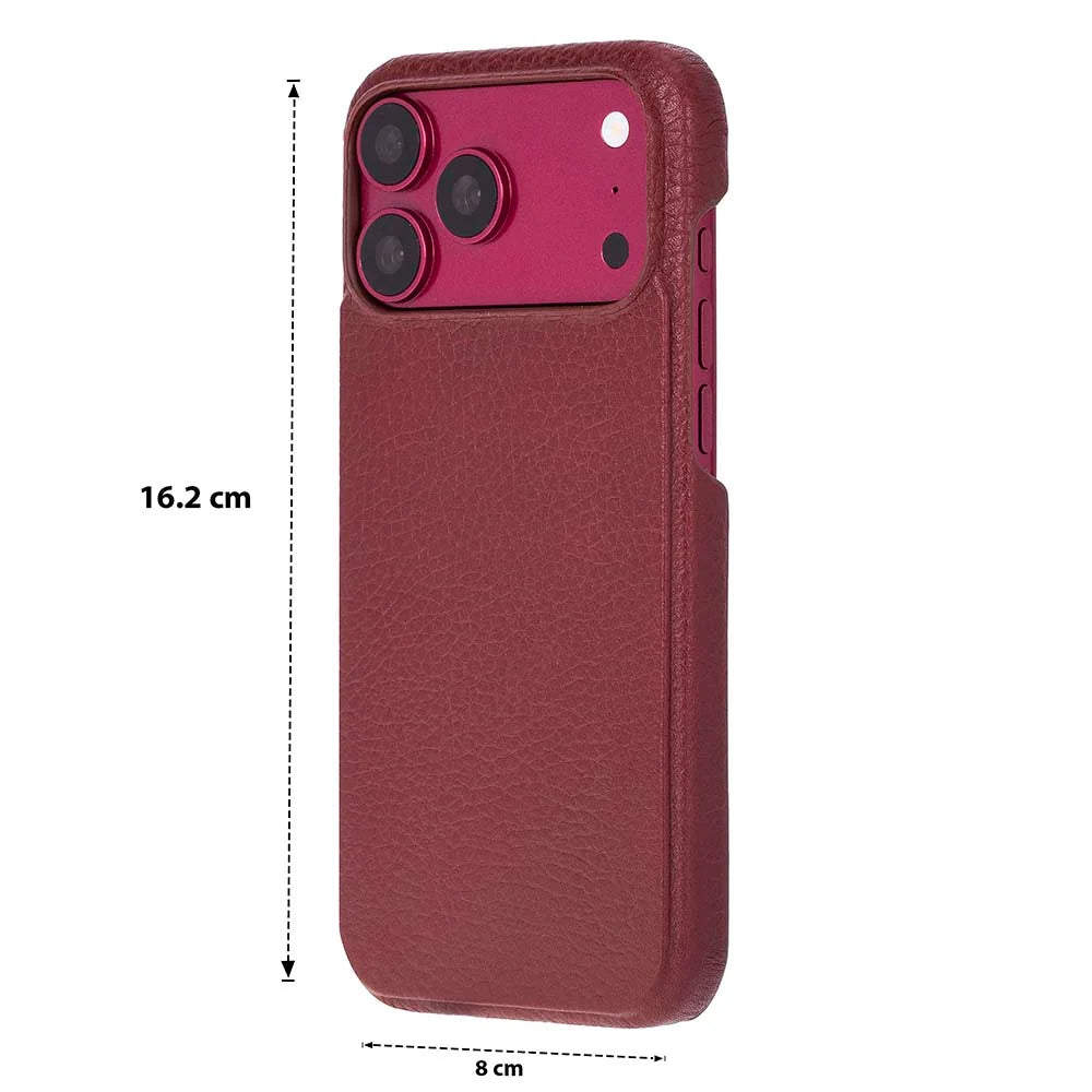 Genuine Leather iPhone 18 Pro Case - UJ