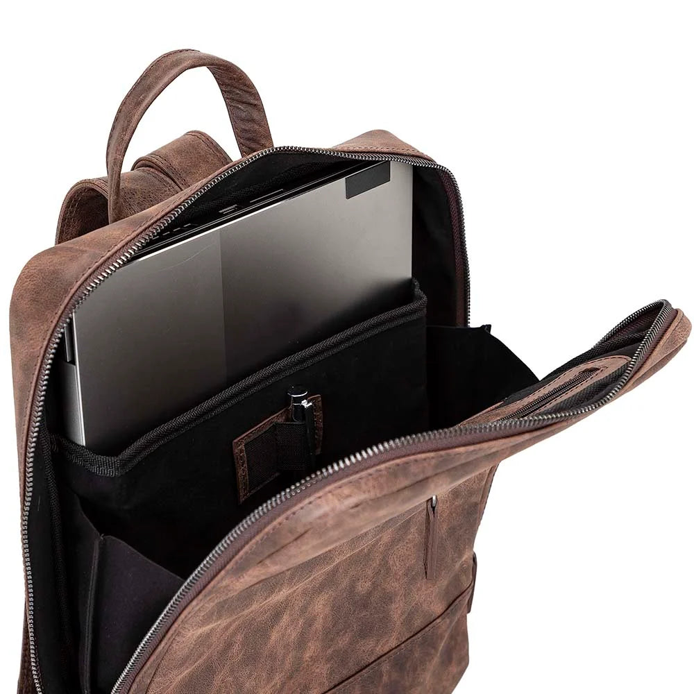 Genuine Leather Backpack - Marlow