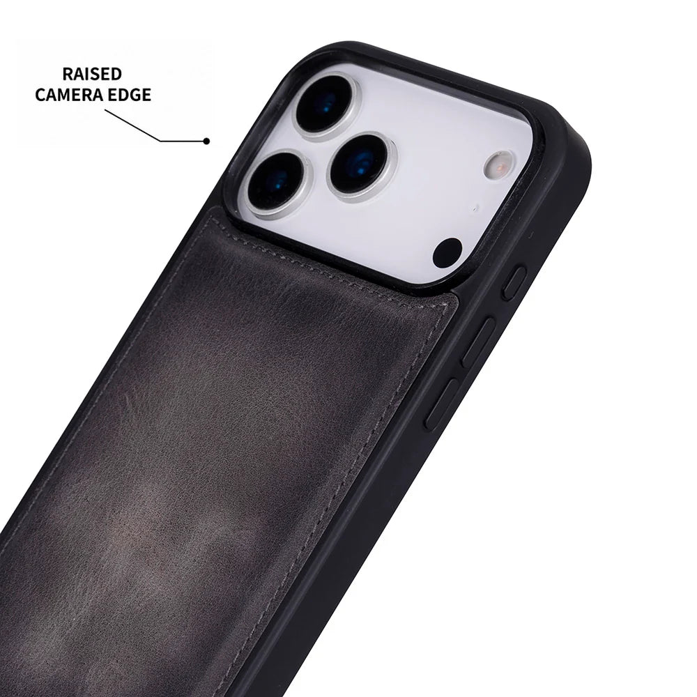 iPhone 17 Pro Max Leather Case - Flex Cover