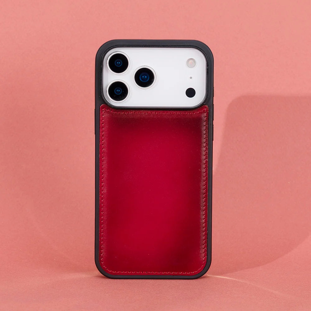 iPhone 17 Pro Max Leather Case - Flex Cover