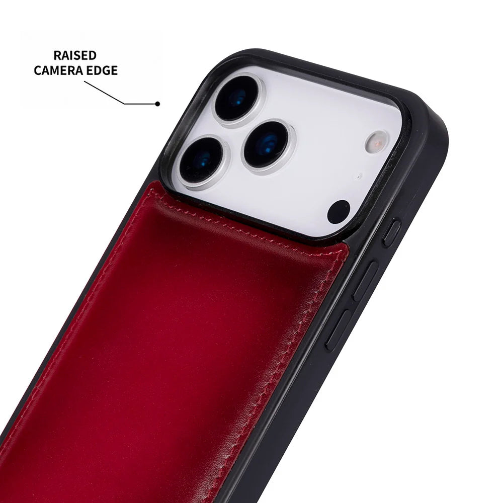 iPhone 17 Pro Max Leather Case - Flex Cover