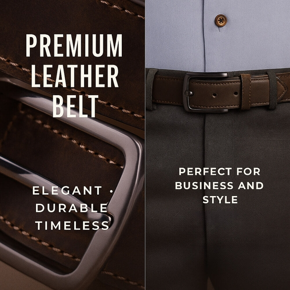 Classic Leather Men's Belt - Urban