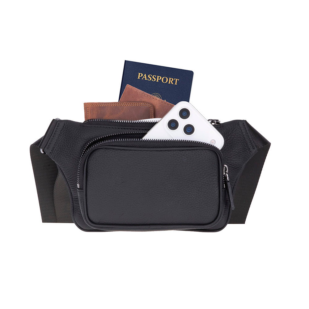 Genuine Leather Waist Bag - Apex