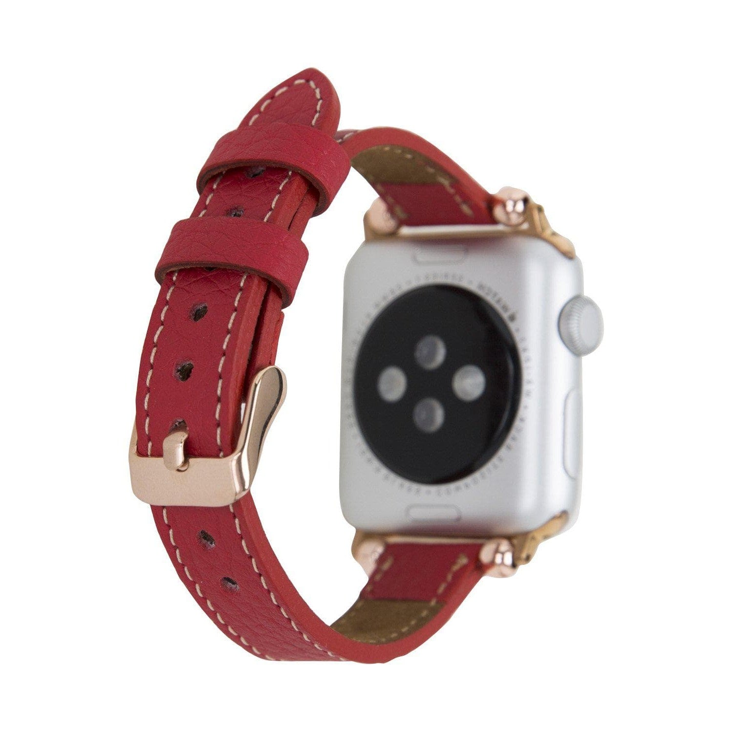 Leather Apple Watch Bands - Ferro Seamy Style