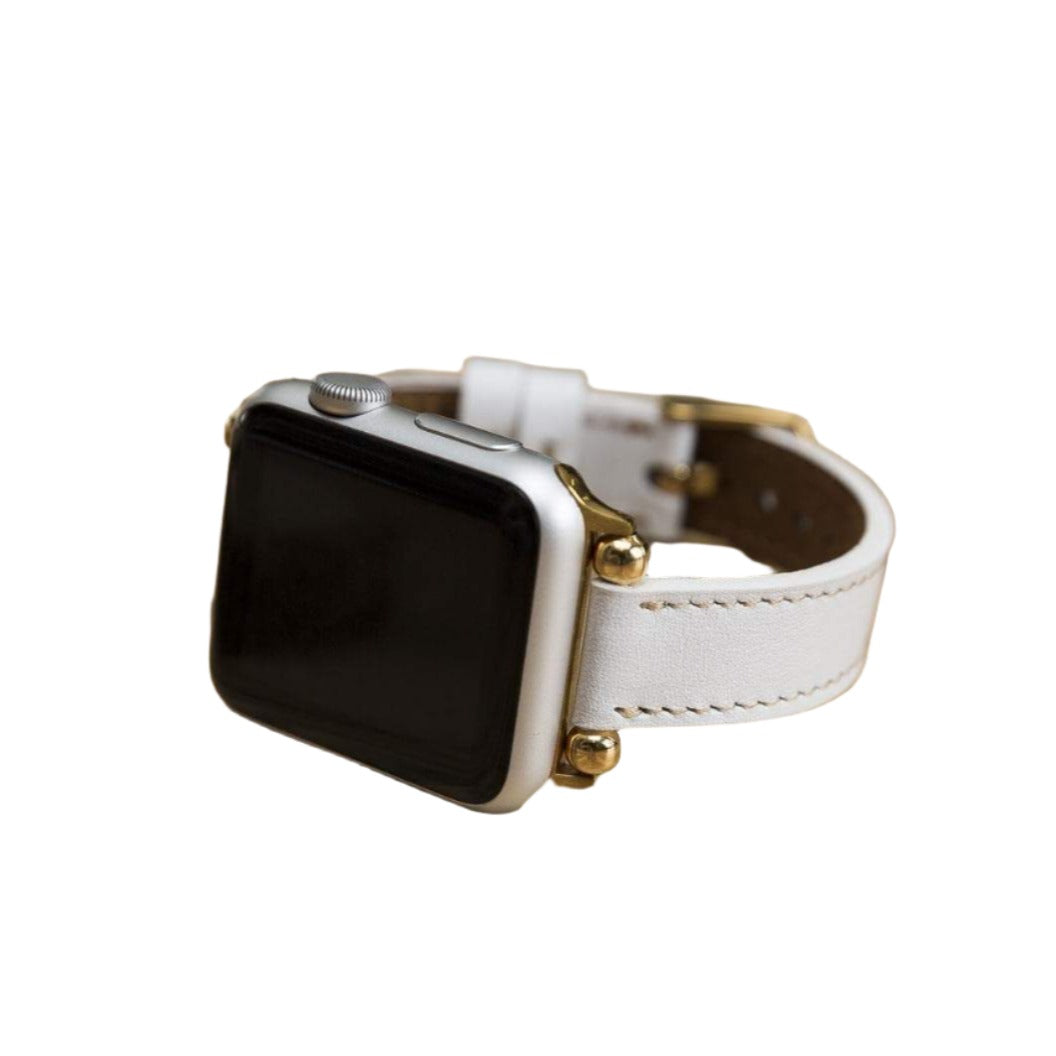 Leather Apple Watch Bands - Ferro Seamy Style F3