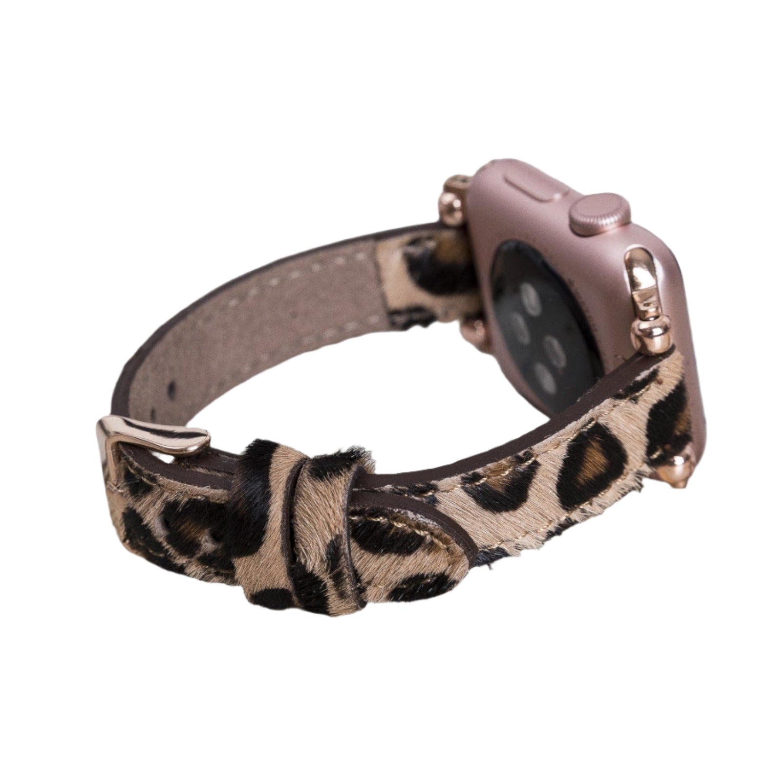 Leather Apple Watch Bands - Ferro Seamy Style