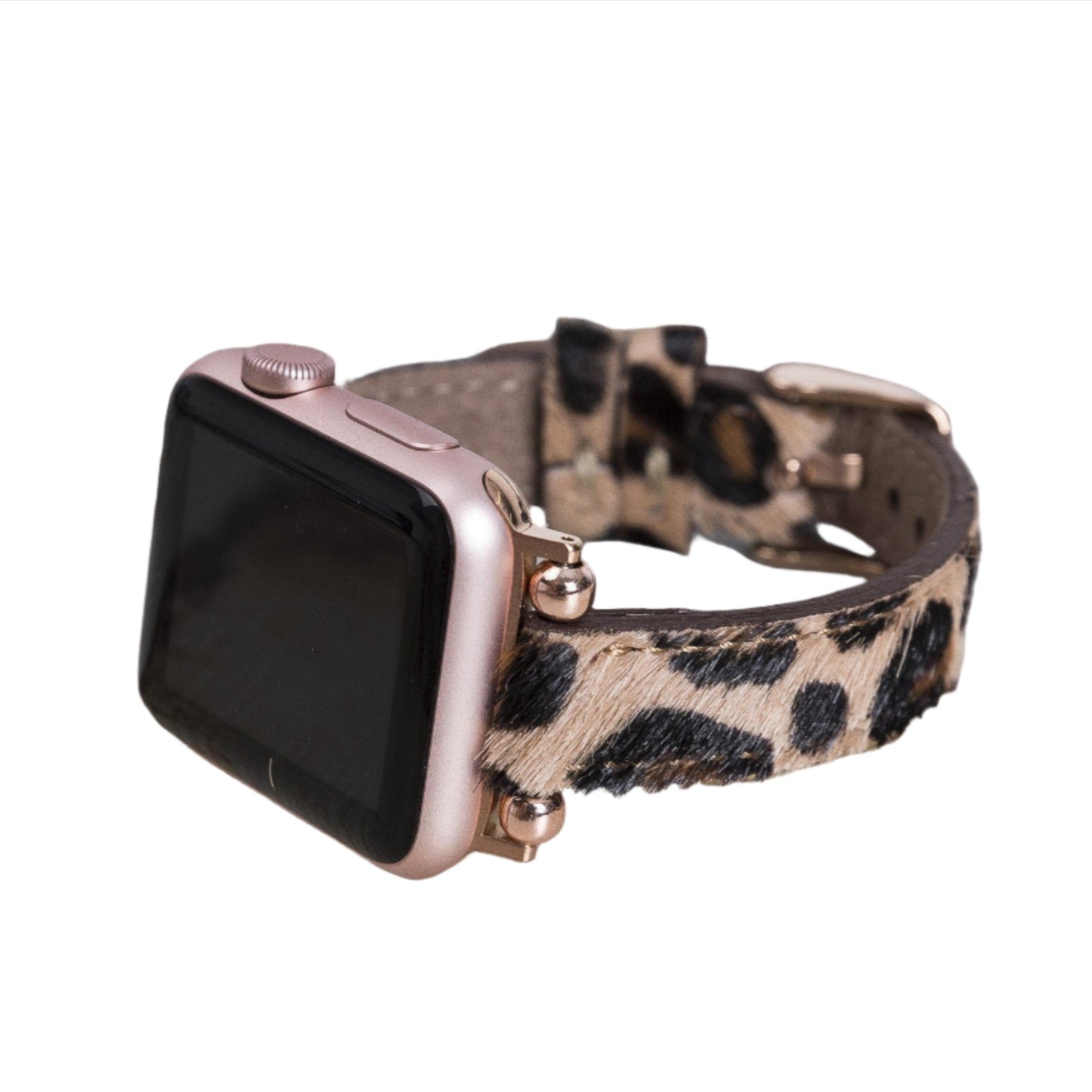 Leather Apple Watch Bands - Ferro Seamy Style